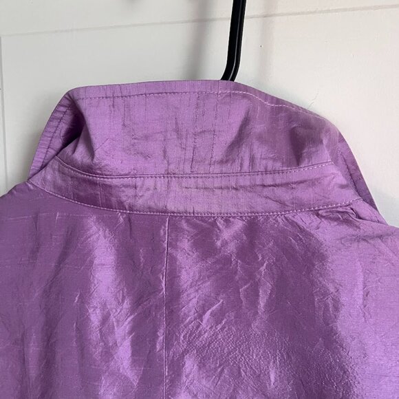 RARE Vintage Crushed Silk Hugo Buscati Tunic - Picture 5 of 8